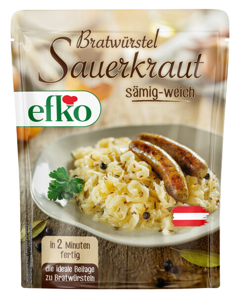 efko Bratwürstel Sauerkraut