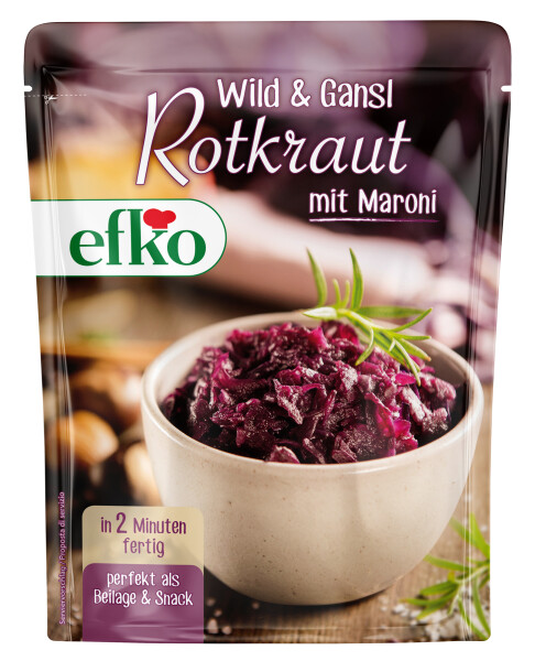 efko Rotkraut mit Maroni