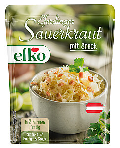 efko Sauerkraut mit Speck