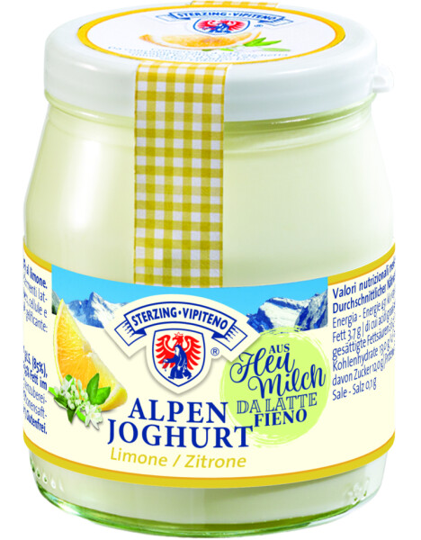 Sterzinger Alpenjoghurt Zitrone