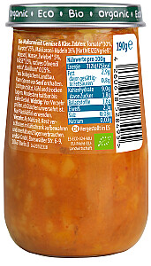 Freche Freunde Bio Gläschen Makkaroni mit Tomate & Karotte