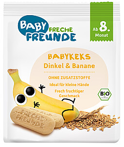 Freche Freunde BIO Babykekse Dinkel-Banane