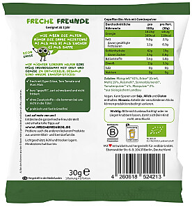Freche Freunde Bio Knusper-Sticks Dreierlei Gemüse