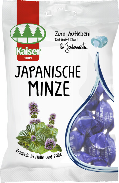 Bonbonmeister Kaiser Hustenbonbons Japanische Minze Beutel