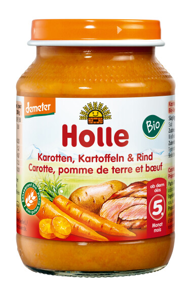 Holle Bio Kartoffeln Karotten Rind