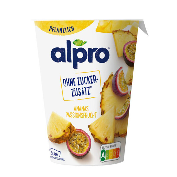 Alpro Soja Ananas-Passionsfrucht