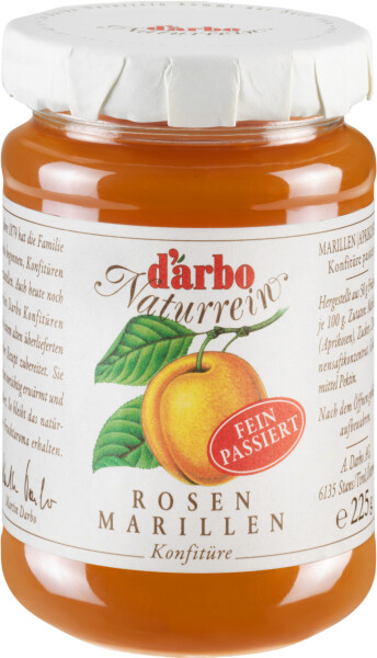 Darbo Rosenmarillen Konfitüre passiert