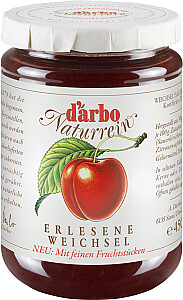 Darbo Weichseln Konfitüre mit feinen Stücken