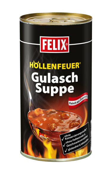 Felix Höllenfeuer Gulaschsuppe