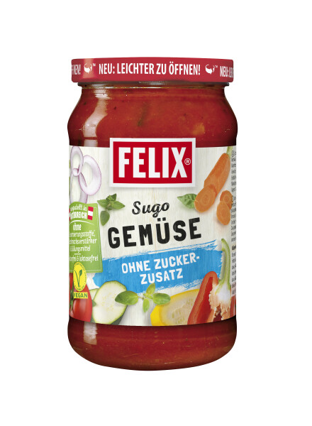 Felix Sugo Gemüse ohne Zuckerzusatz