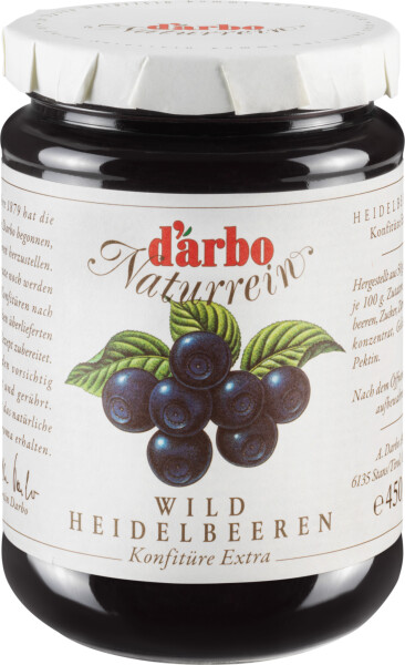 Darbo Wildheidelbeeren Konfitüre