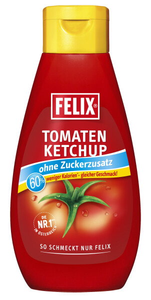 Felix Ketchup ohne Zuckerzusatz