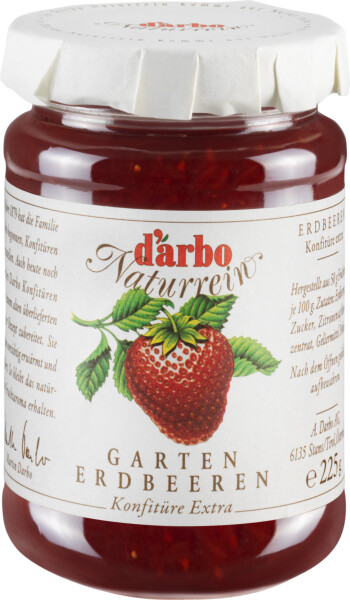 Darbo Gartenerdbeeren Konfitüre