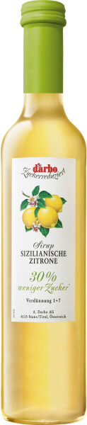 Darbo  Zuckerreduziert Sizilianische Zitrone