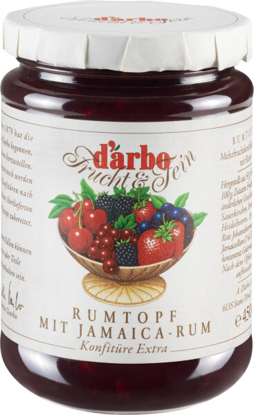 Darbo Frucht & Fein Rumtopf Konfitüre