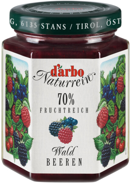 Darbo Naturrein Fruchtreich Waldbeeren
