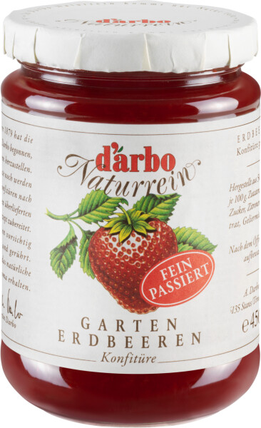 Darbo Gartenerdbeeren Konfitüre