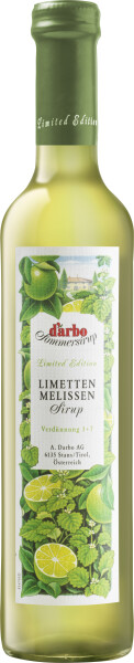 Darbo Sirup Limetten Melissen