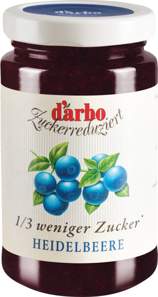 Darbo Heidelbeere Zuckerreduziert