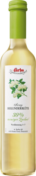 Darbo Sirup Holunderblüte - weniger Zucker