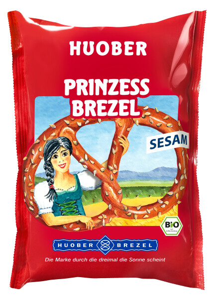 HUOBER Prinzess Brezel mit Sesam
