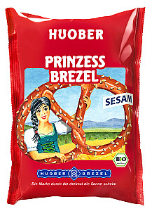 HUOBER Prinzess Brezel mit Sesam