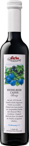 Darbo Sirup Tiroler Heidelbeer