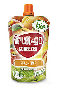 Machland Squeezer Peachtime Fruit&Go Bio