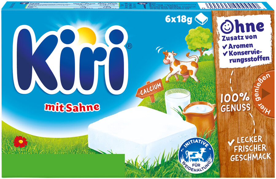 Kiri mit Sahne
