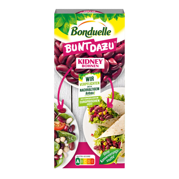 Bonduelle Bunt Dazu Kidney Bohnen 2er-Packung