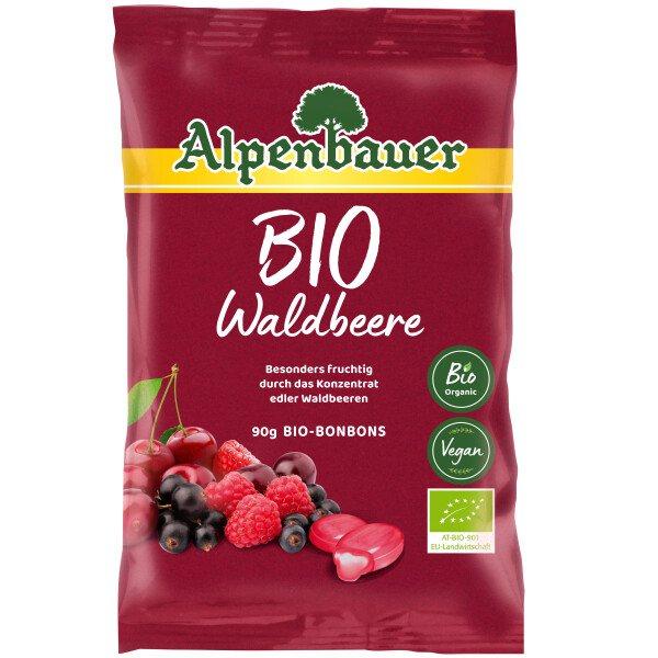 Alpenbauer Bio Waldbeere Bonbons