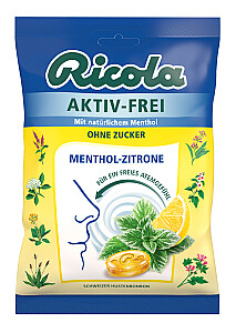 Ricola Aktiv Frei zuckerfrei Zitrone