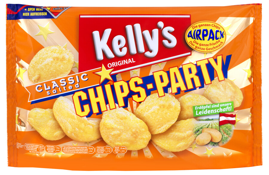 Kelly's CHIPS-PARTY CLASSIC salted