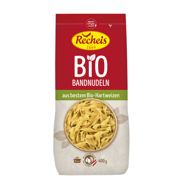 Recheis Bio Bandnudeln