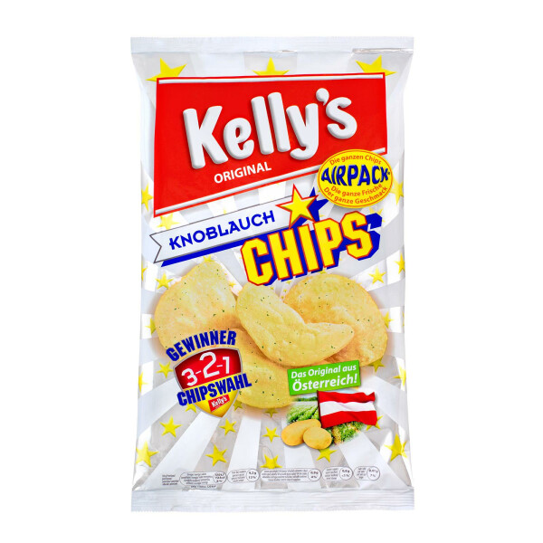 Kelly's Chips Knoblauch