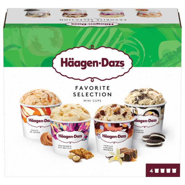 Häagen-Dazs Favorite Selection 4er