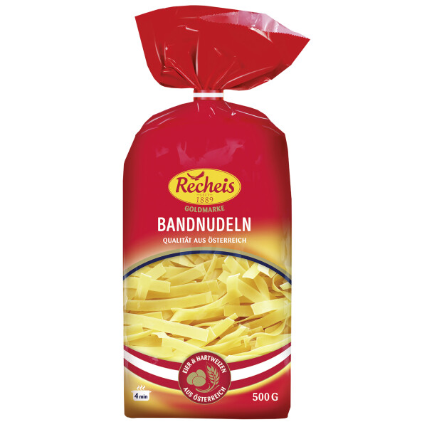Recheis Goldmarke Bandnudeln