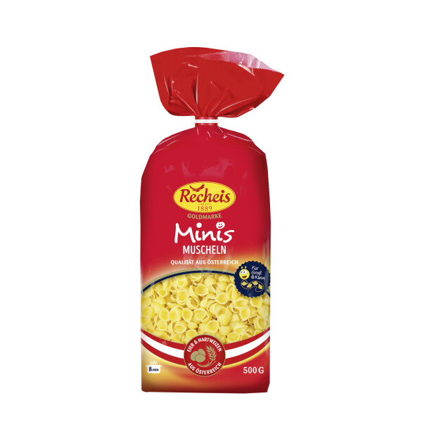 Recheis Goldmarke Mini-Muscheln