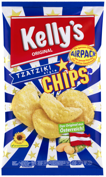 Kelly´s Chips Tzatziki Style