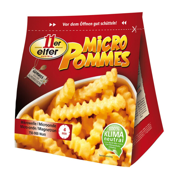 11er Mikrowellen Pommes