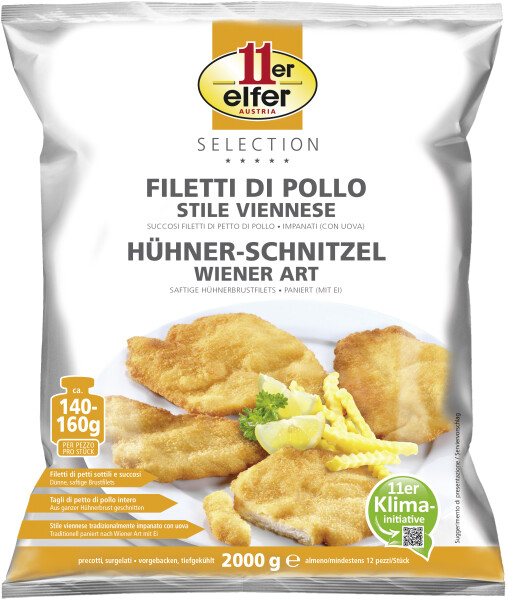 11er Selection Hühner-Schnitzel Wiener Art