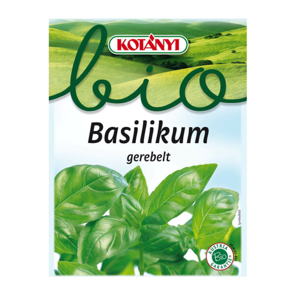 Kotanyi Bio Basilikum gerebelt
