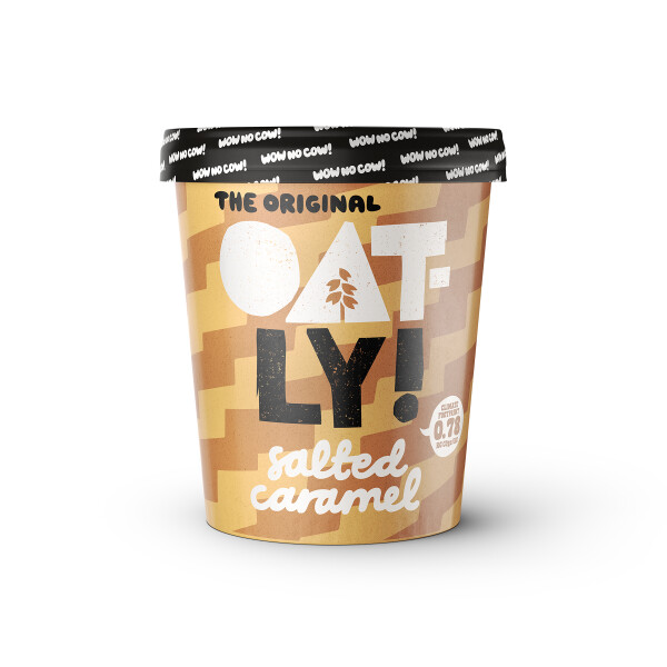 Oatly Hafer Eis Salted Caramel