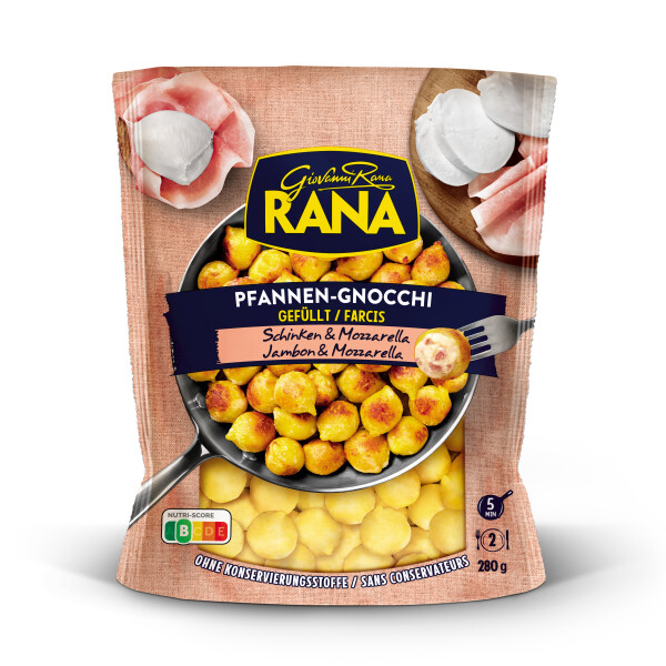 Rana Pfannen-Gnocchi Schinken-Mozzarella