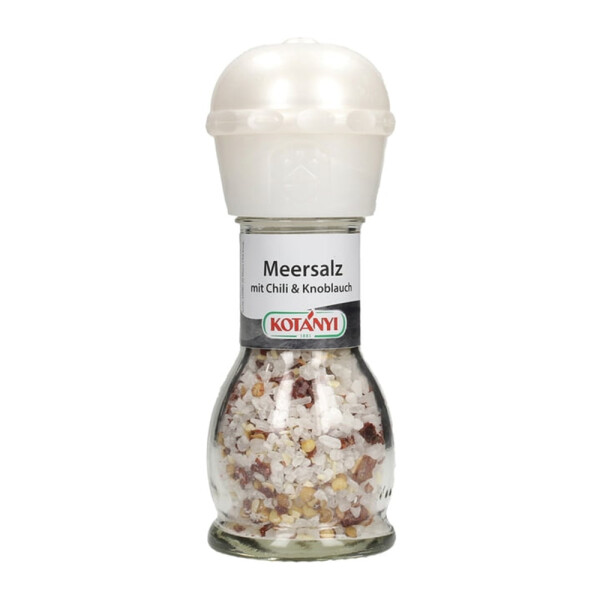 Kotányi Meersalz Chili Knoblauch Mühle