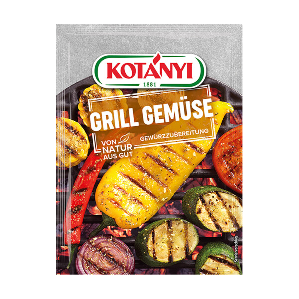 Kotányi Grillgemüse Gewürzzubereitung