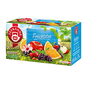Teekanne Früchtegarten Früchtetee