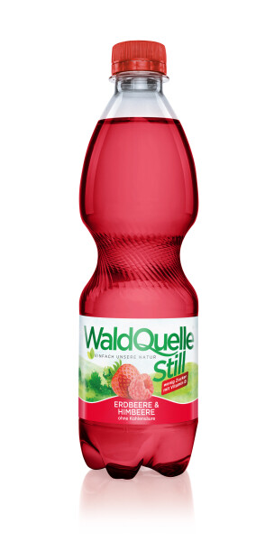 Waldquelle Erdbeere-Himbeere Still