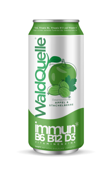 Waldquelle Immun Apfel & Stachelbeere