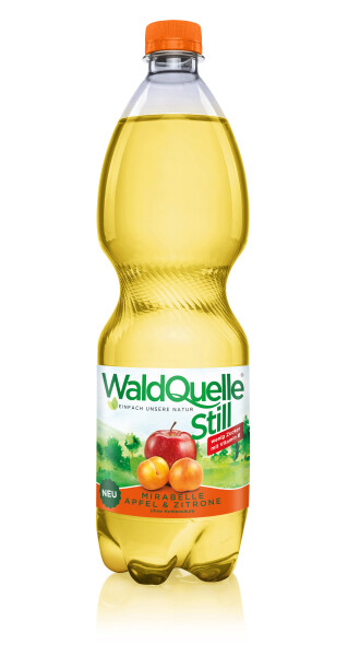 Waldquelle Mirabelle Apfel & Zitrone still
